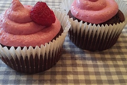 Schoko-küsst-Himbeer Cupcakes 49