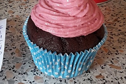 Schoko-küsst-Himbeer Cupcakes 52