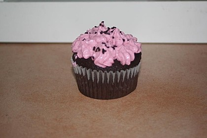Schoko-küsst-Himbeer Cupcakes 43