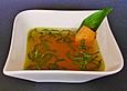 Klare B&auml;rlauchsuppe
