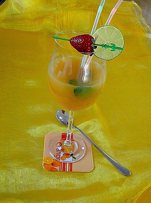 Minz-Orangen-Cocktail (Rezept mit Bild) von Backmouse | Chefkoch.de