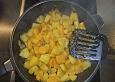 Karamellisierte Mango-Ananas