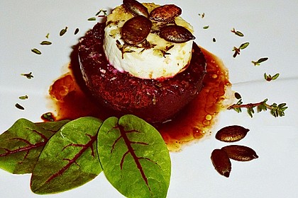 Rote Bete mit Ziegenk&auml;se 1