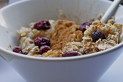 Schneller Frucht-Porridge