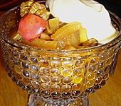 K&uuml;rbisdessert mit Mascarpone-Sauce (Bild)