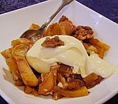 K&uuml;rbisdessert mit Mascarpone-Sauce (Bild)