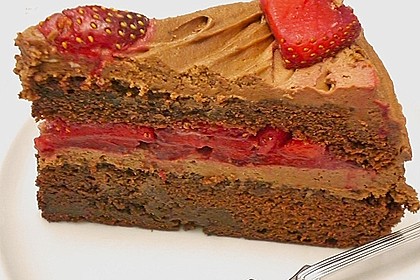 Erdbeer-Schokoladen Torte 4
