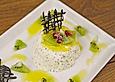 Mohnparfait mit Orangenso&szlig;e