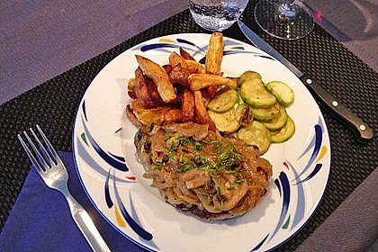 Schweinefilet in So&szlig;e