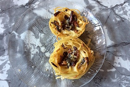 Spaghetti carbonara-Muffins 10