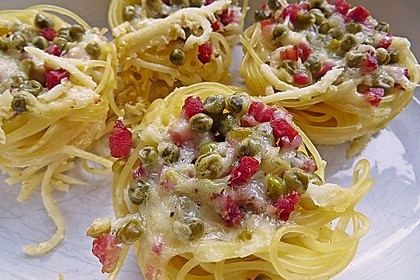 Spaghetti carbonara-Muffins 49