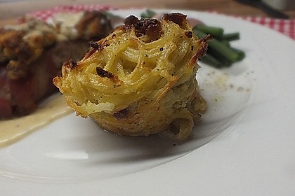 Spaghetti carbonara-Muffins 39