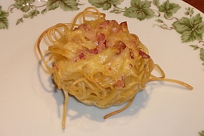 Spaghetti carbonara-Muffins 31