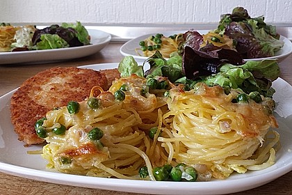 Spaghetti carbonara-Muffins