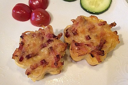 Spaghetti carbonara-Muffins 32