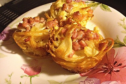 Spaghetti carbonara-Muffins 29