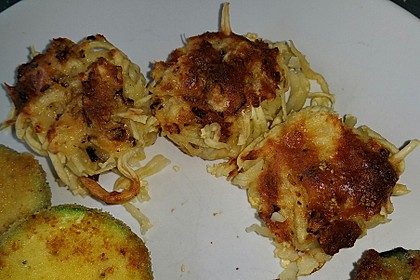 Spaghetti carbonara-Muffins 62