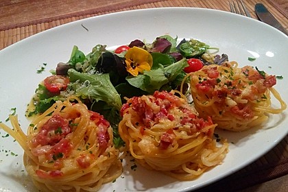 Spaghetti carbonara-Muffins 27