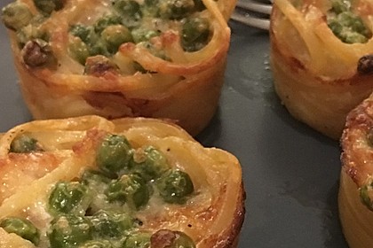 Spaghetti carbonara-Muffins 18