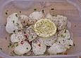 Jakobsmuscheln in Marinade zum Grillen