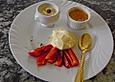 Wei&szlig;es Schokoladenmousse mit Ingwer