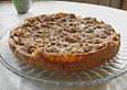 Cremiger Apfel-Pudding Kuchen mit Zimt