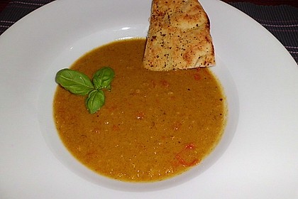 Indische Linsensuppe mit Kreuzkümmel-Zwiebeln 7