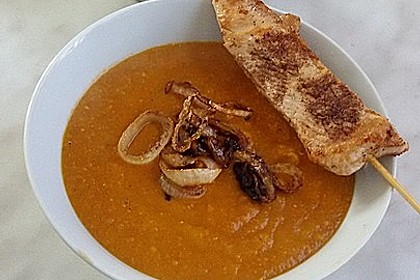 Indische Linsensuppe mit Kreuzkümmel-Zwiebeln 3