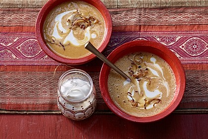 Indische Linsensuppe mit Kreuzkümmel-Zwiebeln 1