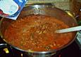 Spaghetti mit Tomaten-Muschelso&szlig;e