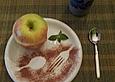 Apfel-Sorbet mit Calvados