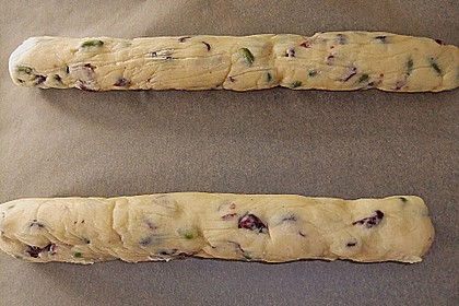 Cantuccini mit Pistazien und Cranberries
