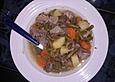 Bohneneintopf mit Rindfleisch