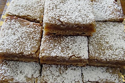 Caramel Banana Blondies 1