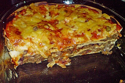 Mexikanische Beef Lasagne 1
