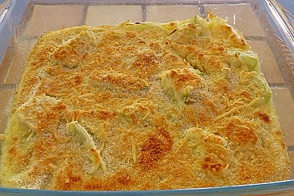 Gratinierter Fenchel