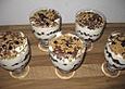Heidelbeer-Cremedessert
