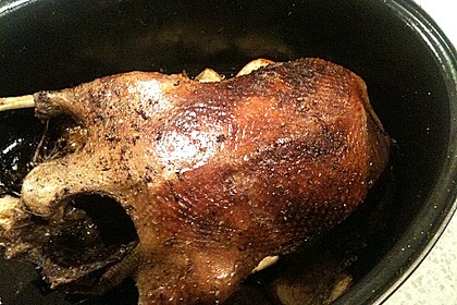 G&auml;nsebraten, langsam geschmort