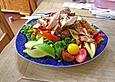 H&uuml;hnchenbrust mit Salat