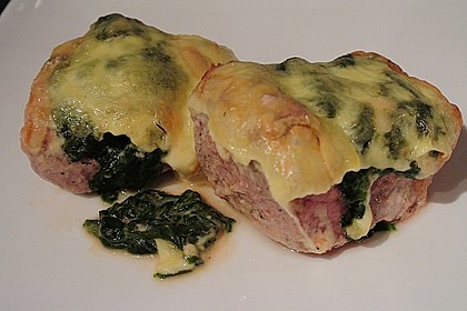 Schweinefilet gef&uuml;llt und gratiniert 6