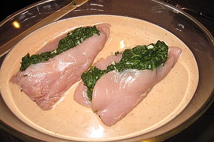 Schweinefilet gef&uuml;llt und gratiniert 11