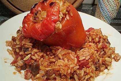 T&uuml;rkisch gef&uuml;llte Paprika