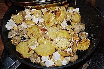 Bratkartoffeln mediterran