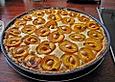 Tarte aux abricots mit Mandelflan