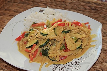 Kunterbuntes H&auml;hnchencurry 1