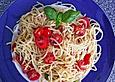 Knoblauch-Spaghetti