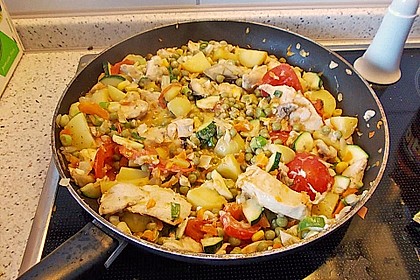 Auflauf aus Raclette- bzw. Fondueresten