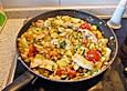 Auflauf aus Raclette- bzw. Fondueresten