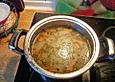 Polnische saure Gurkensuppe
