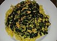 Spaghetti mit Lachs-Spinat So&szlig;e
